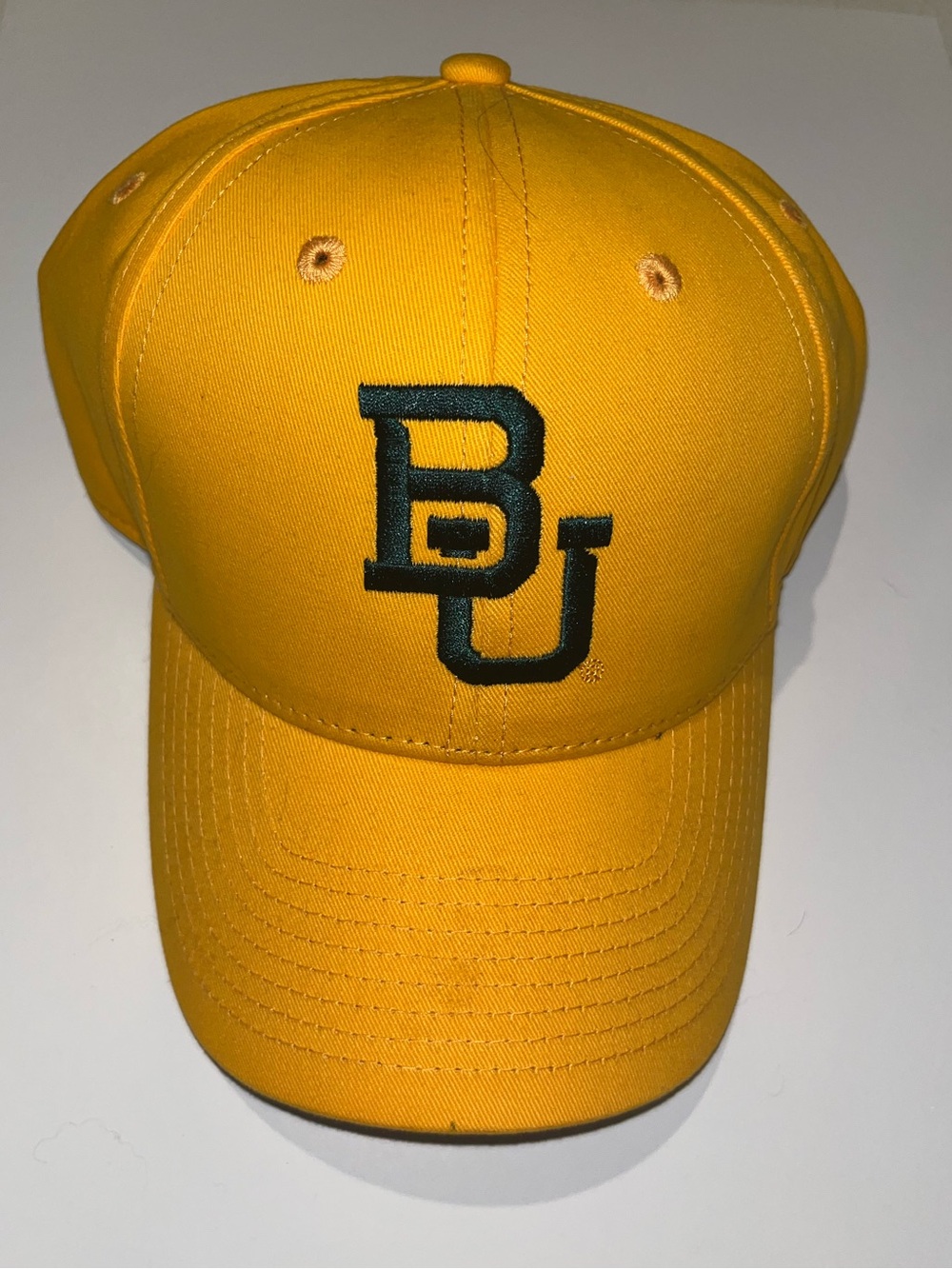 Baylor University Bears Embroidered Gold Baseball Cap